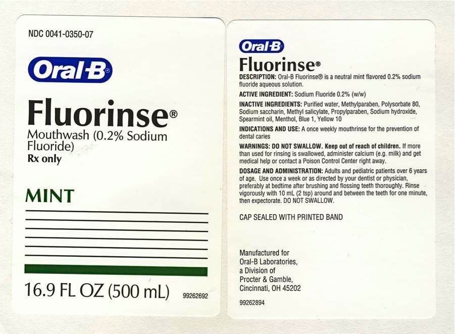 Oral-B Fluorinse Mint